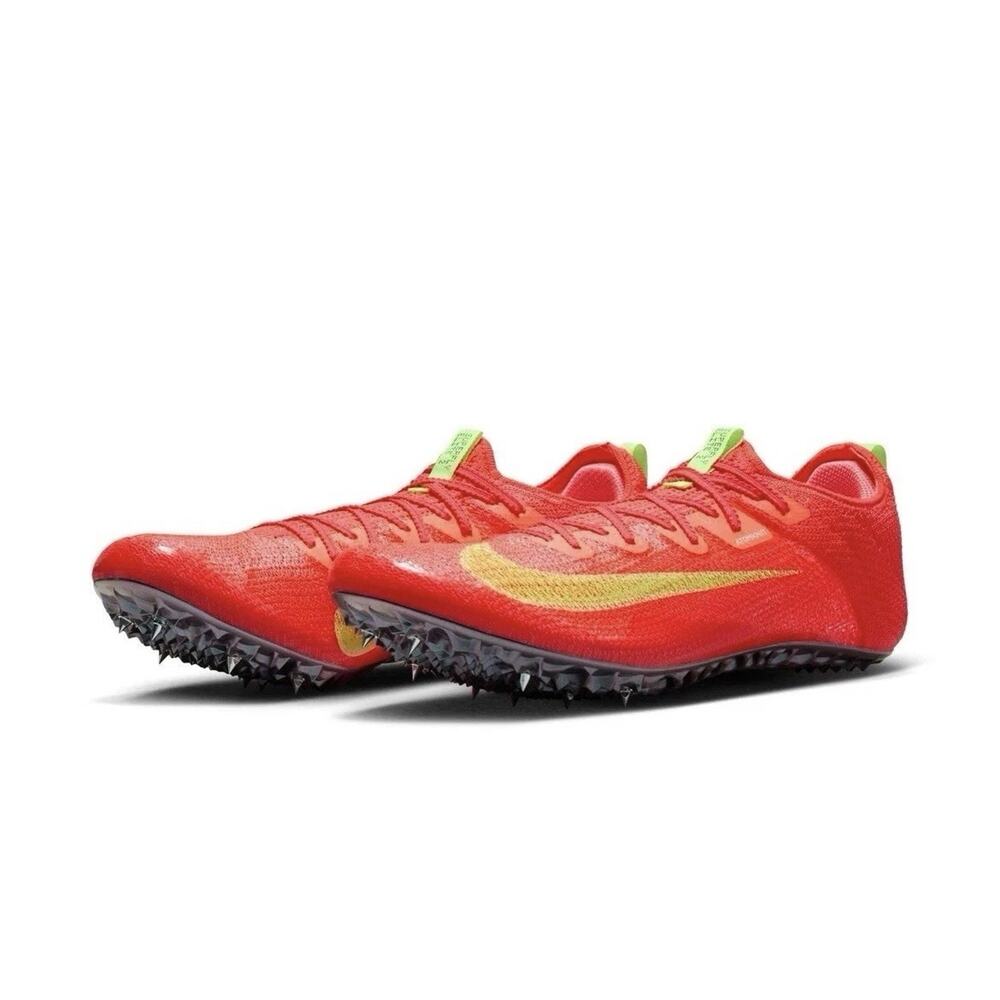Nike Zoom Superfly Elite 2 Bright Crimson Lime Blast Men’s Size 8.5